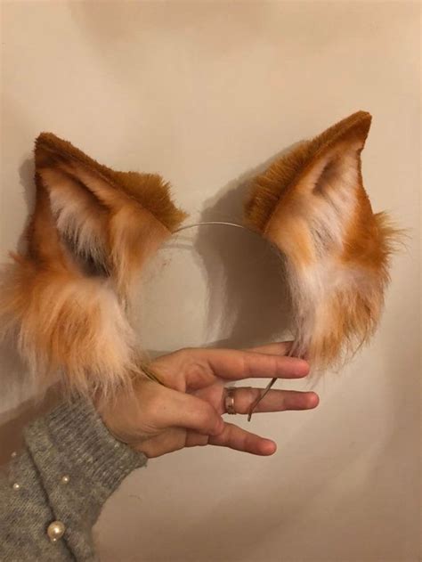 fox costume ears|More.